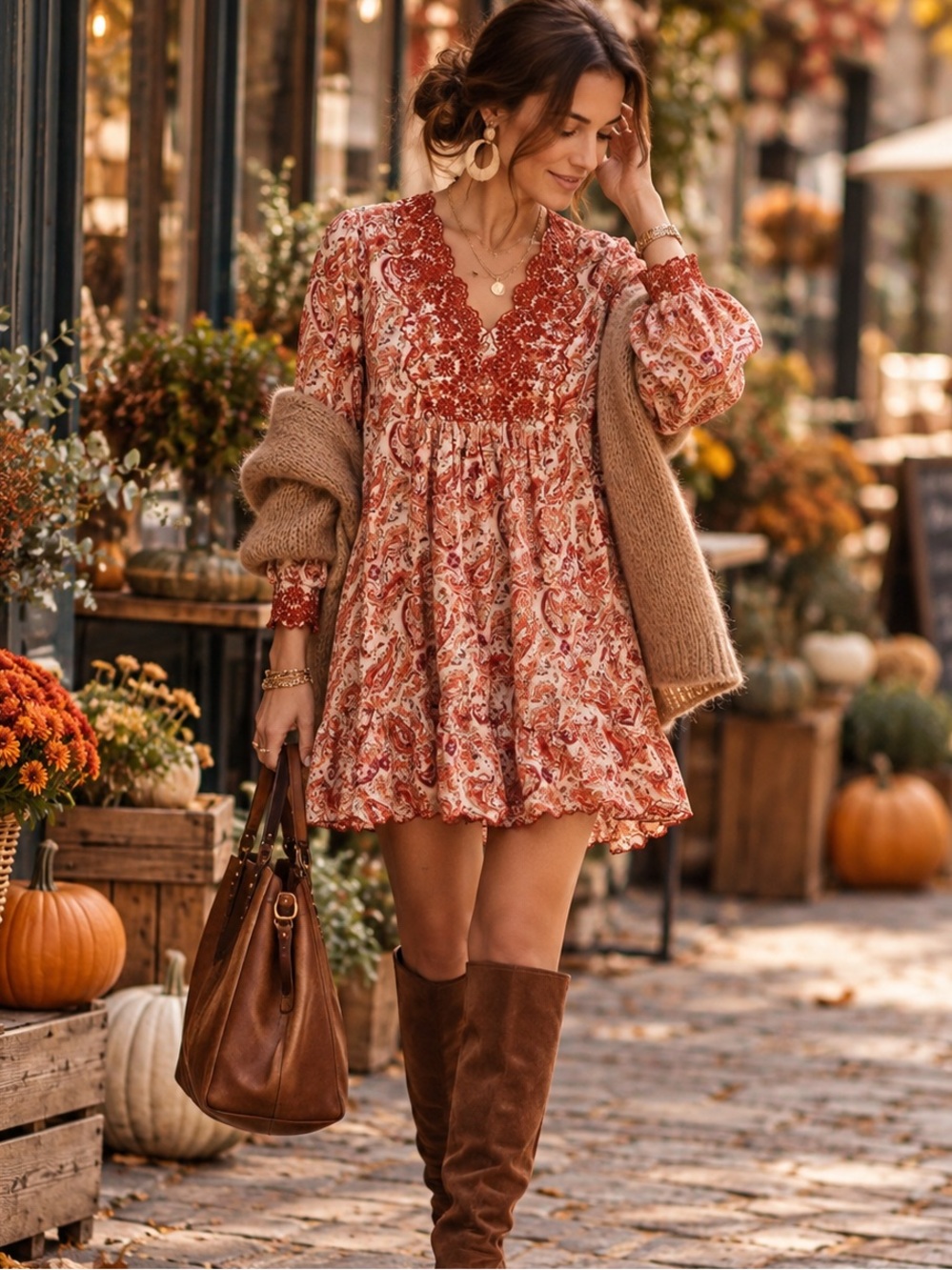 NWT | Sézane Marina Dress - Rivera Paisley Print